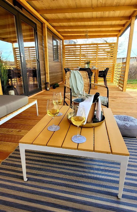 Mobilehome Elena Premium With Pool, Istria بنجول المظهر الخارجي الصورة
