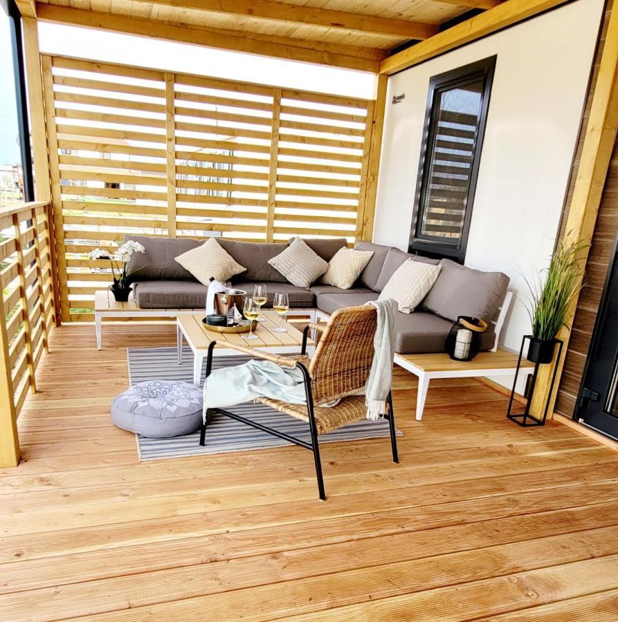 Mobilehome Elena Premium With Pool, Istria بنجول المظهر الخارجي الصورة