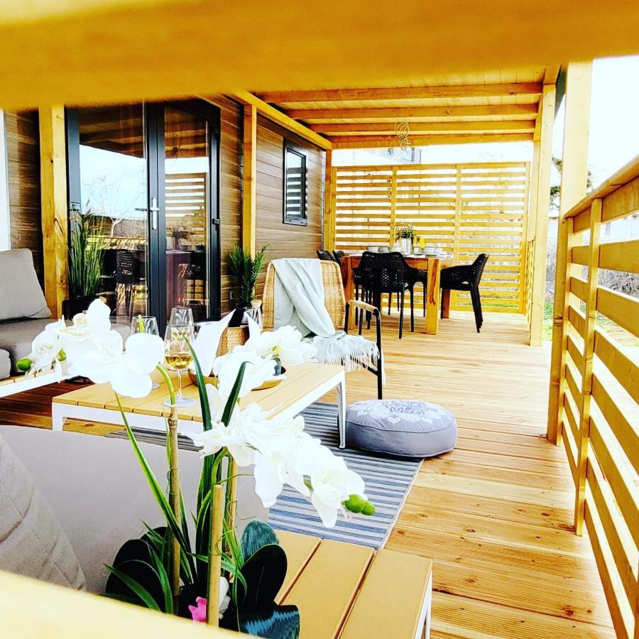 Mobilehome Elena Premium With Pool, Istria بنجول المظهر الخارجي الصورة