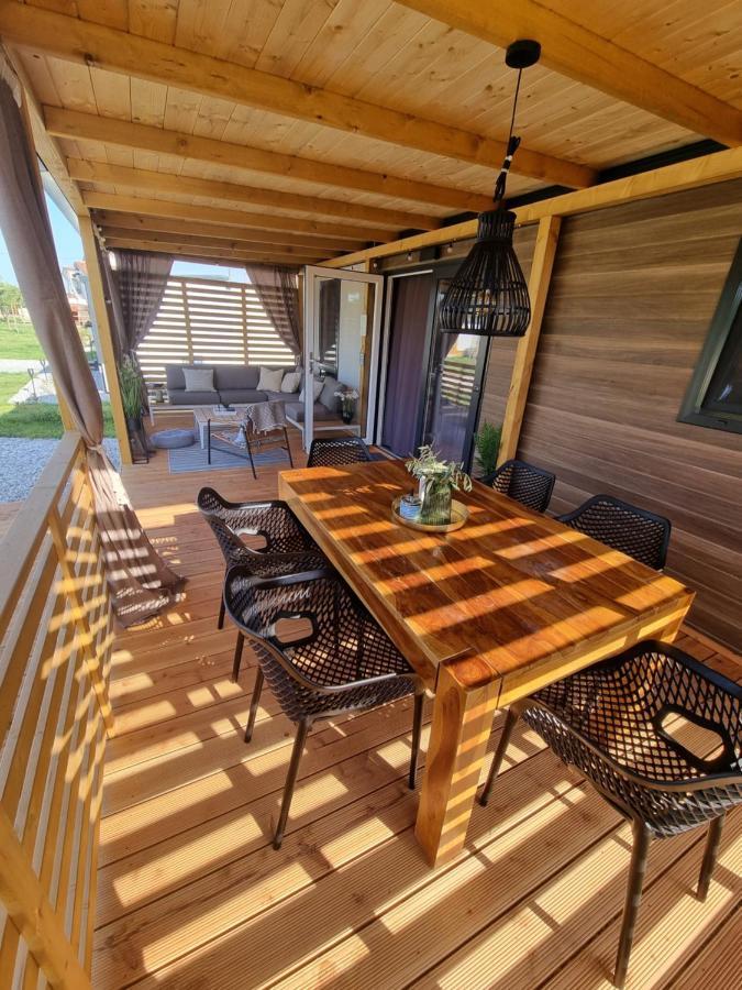Mobilehome Elena Premium With Pool, Istria بنجول المظهر الخارجي الصورة