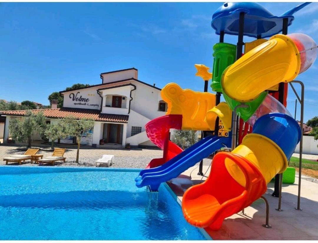Mobilehome Elena Premium With Pool, Istria بنجول المظهر الخارجي الصورة