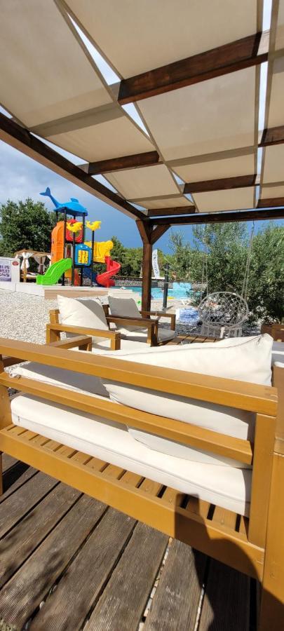 Mobilehome Elena Premium With Pool, Istria بنجول المظهر الخارجي الصورة