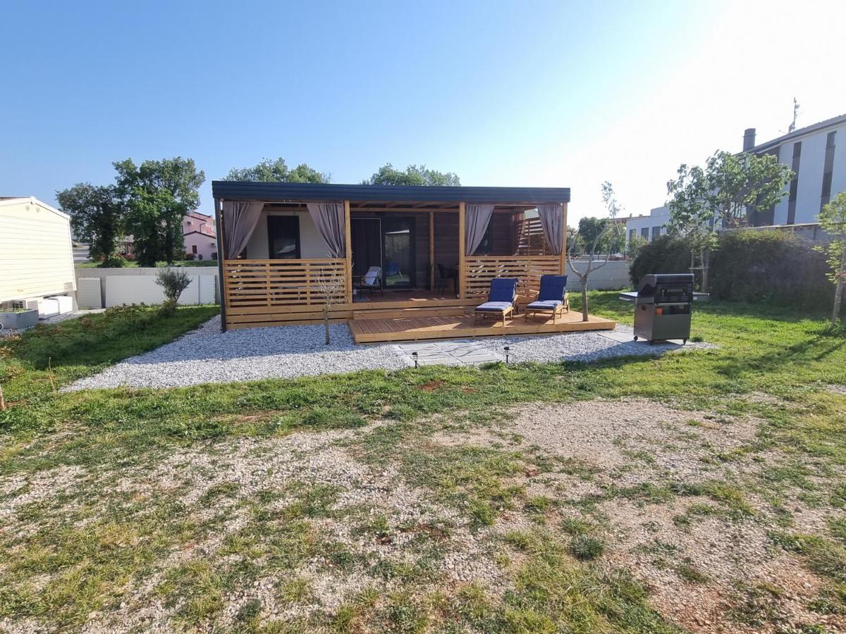 Mobilehome Elena Premium With Pool, Istria بنجول المظهر الخارجي الصورة